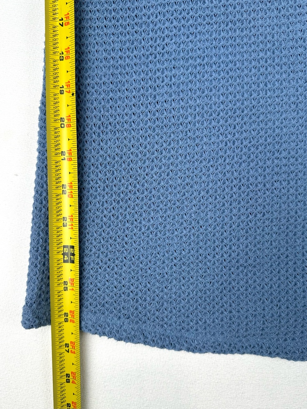Sundance Waffle Weave Embroidered Crew Long Sleeve Shirt - Picture 8 of 8